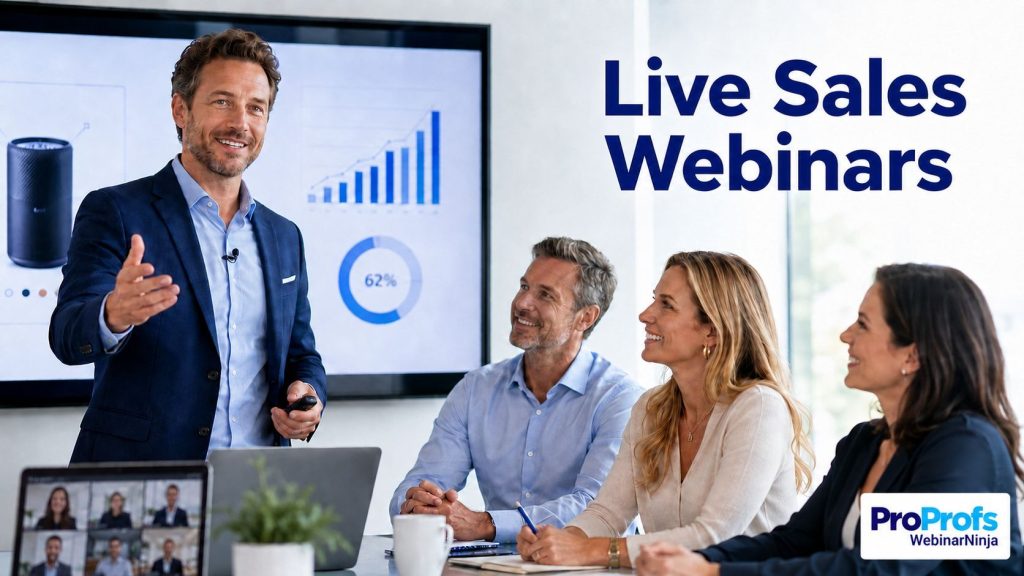 Live Sales Webinars that convert
