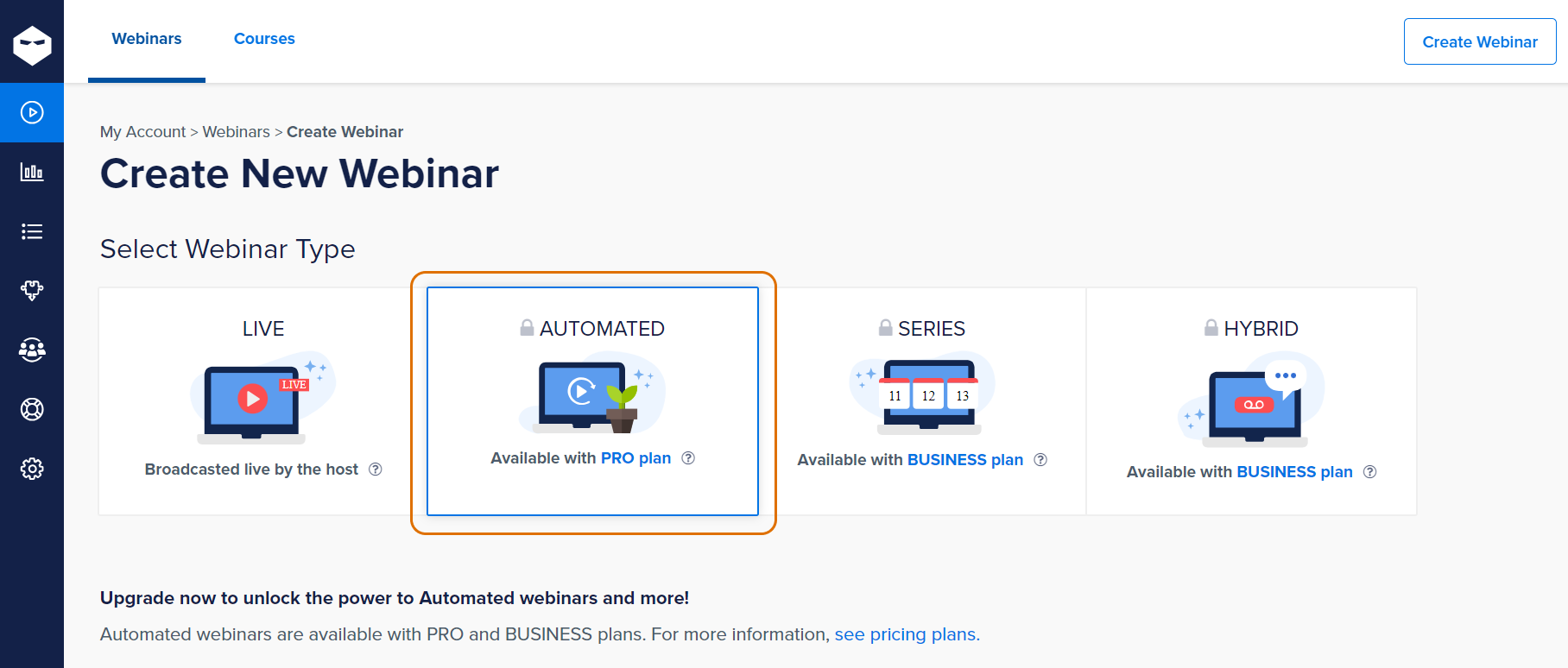 automated webinars