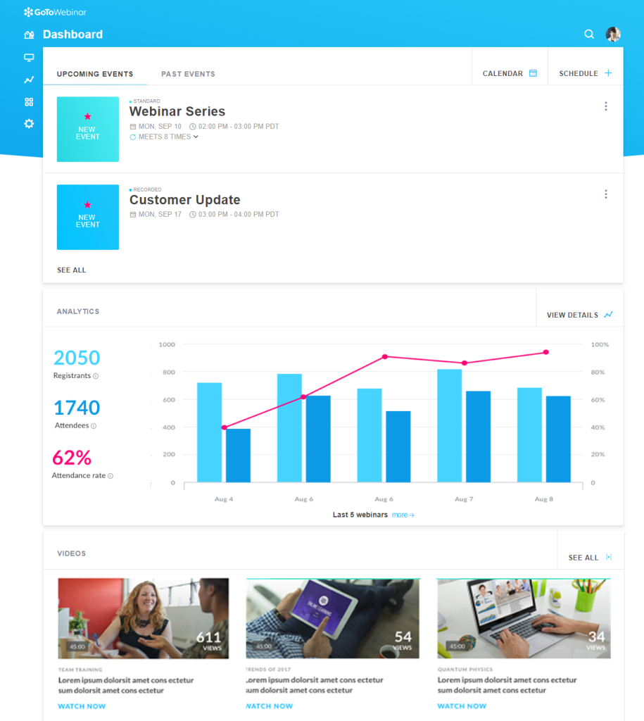 GoTo Webinars