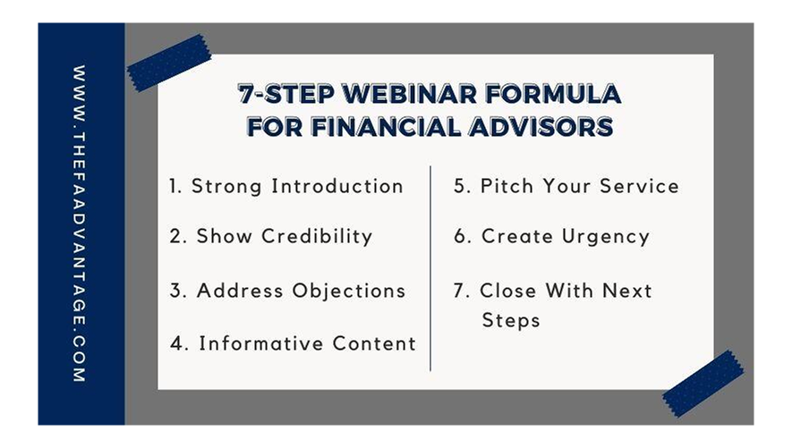 seven step webinar formula