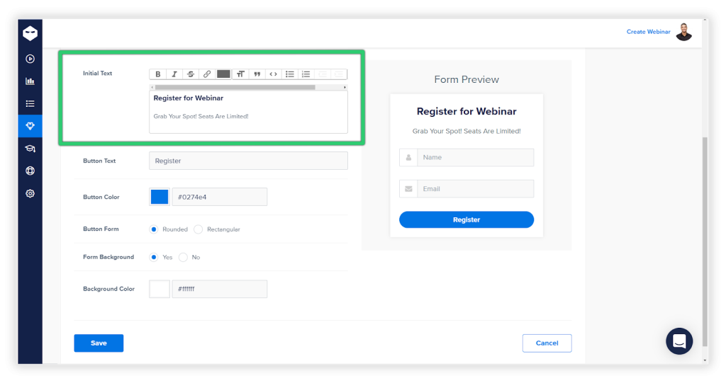 white label webinars - WebinarNinja