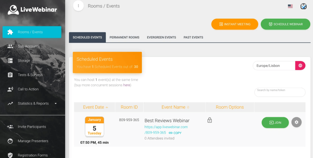 white label webinars - WebinarNinja