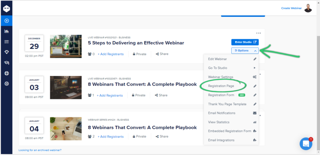 white label webinars - WebinarNinja