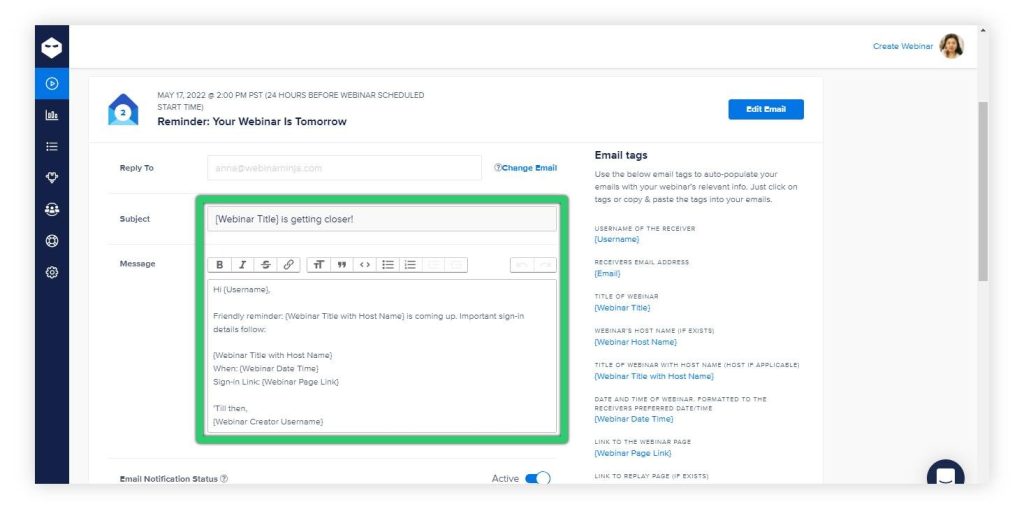 white label webinars - WebinarNinja