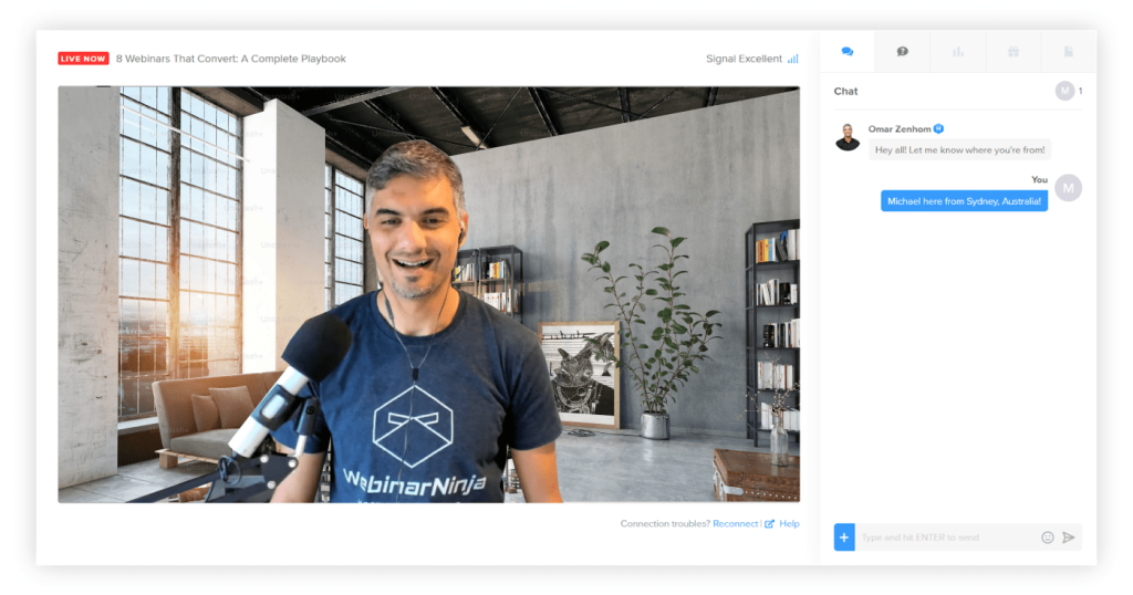 webinar etiquette - WebinarNinja