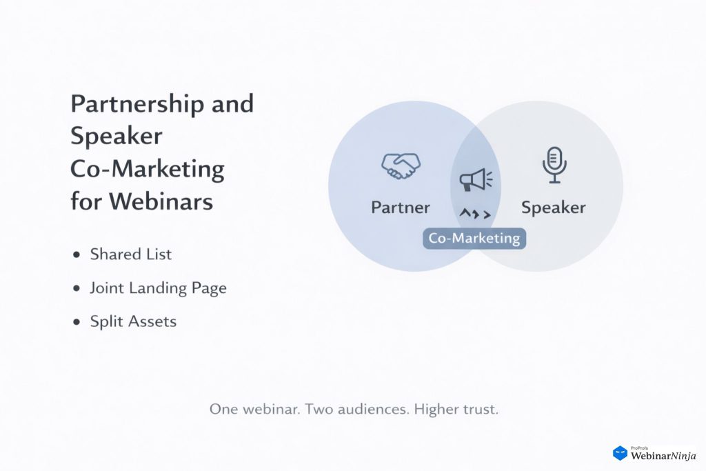 Partnership and Speaker Co-Marketing