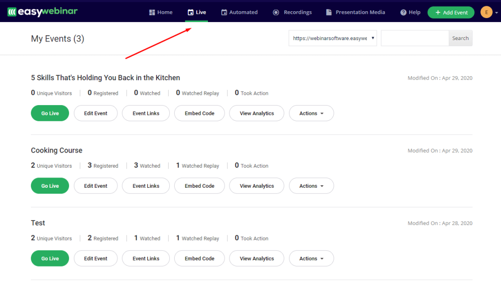 EasyWebinar - zoho webinar alternative - WebinarNinja