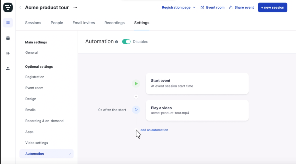 Livestorm - zoho webinar alternative - WebinarNinja
