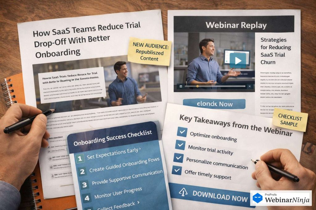 Repurpose the Replay Into an Evergreen Syndication Asset - WebinarNinja