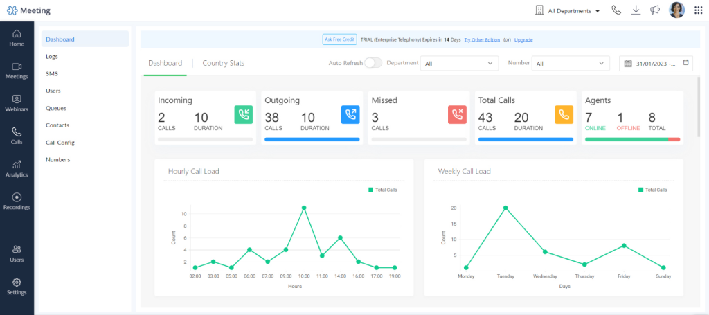 Best webinar tool for big businesses - Zoho