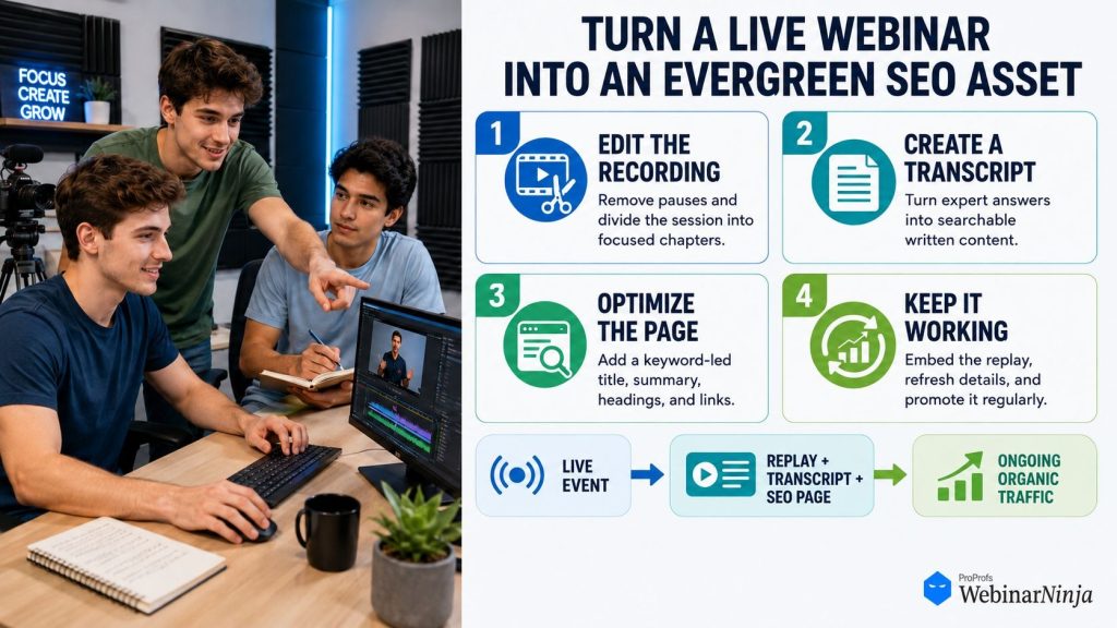 Live Webinar to Evergreen with SEO