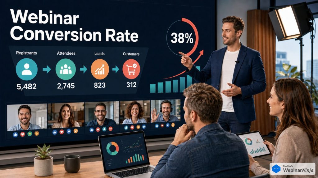 webinar conversion rate - WebinarNinja