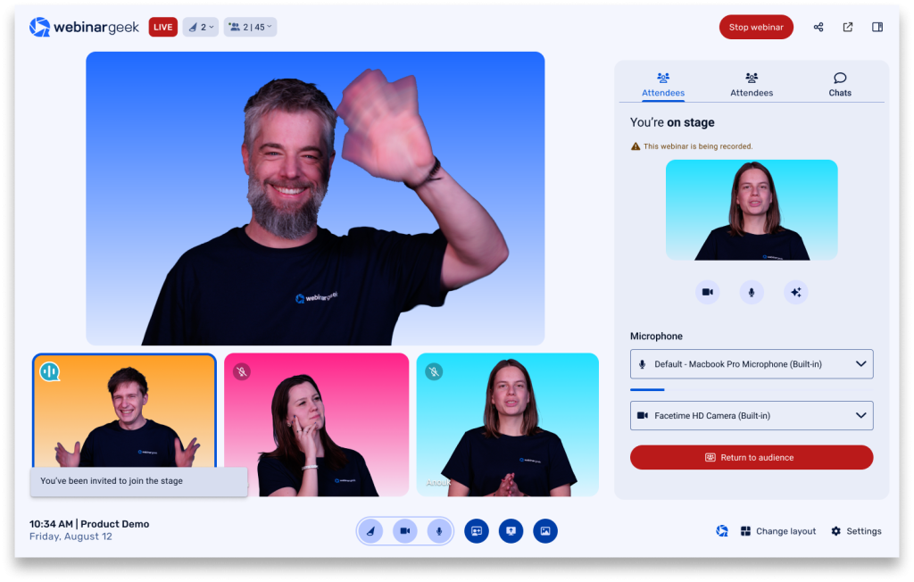 WebinarGeek - EWebinar alternatives - WebinarNinja