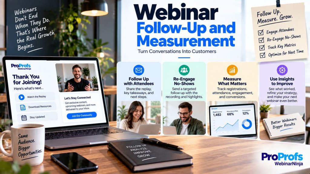 Webinar follow-up and measurement strategy
