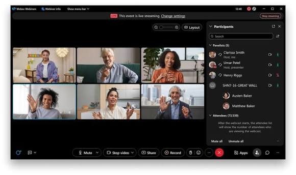 Webex- airmeet alternatives - ProProfs WebinarNinja
