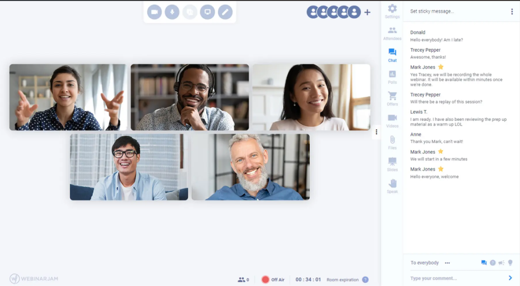 WebinarJam - Best webinar software for coaches -ProProfs WebinarNinja