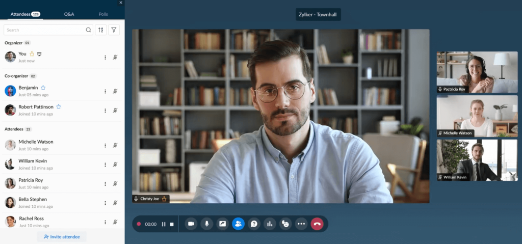 zoho webinar - webinar software for consultants - WebinarNinja