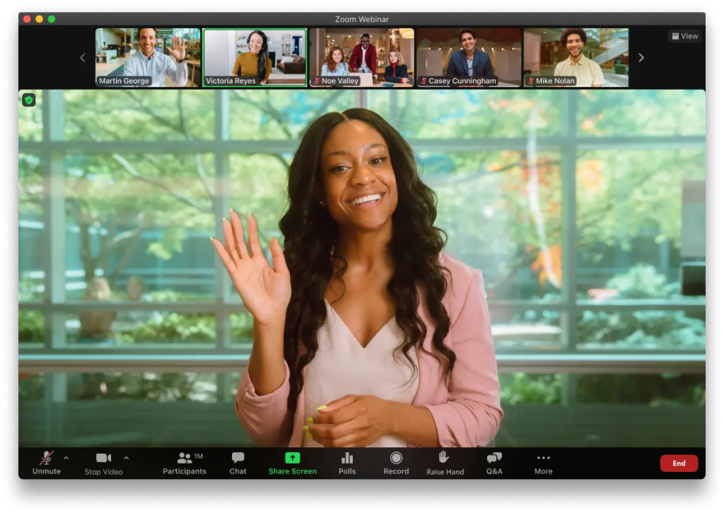 Zoom- webinar software for consultants - WebinarNinja