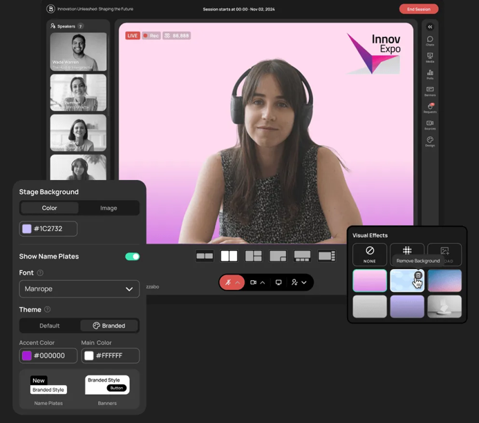 Bizzabo - vfairs alternatives -ProProfs WebinarNinja