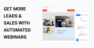 How to Maximize Leads & Sales With Automated Webinars