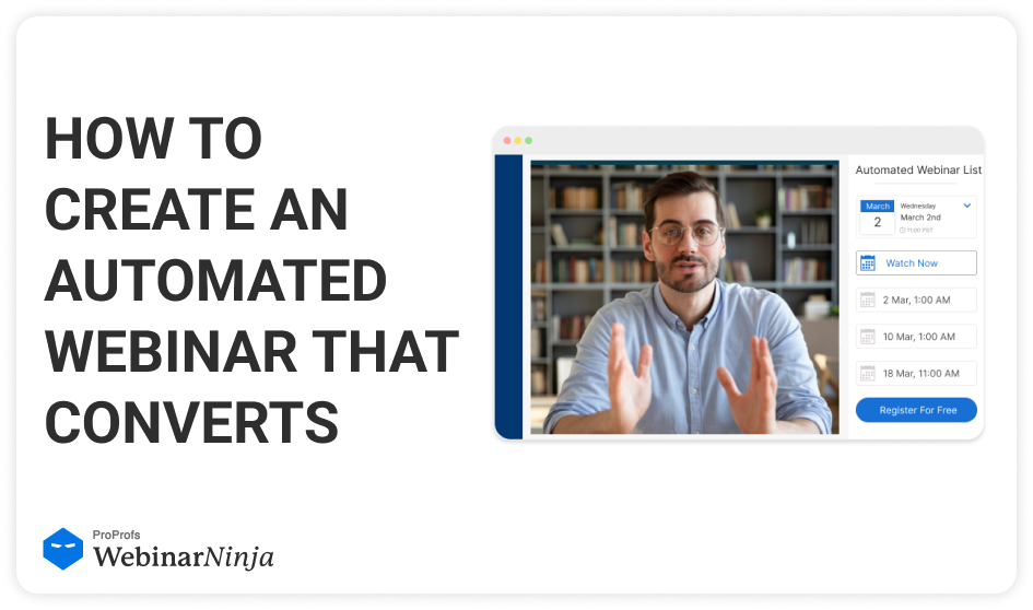 How to Create an Automated Webinar That Converts