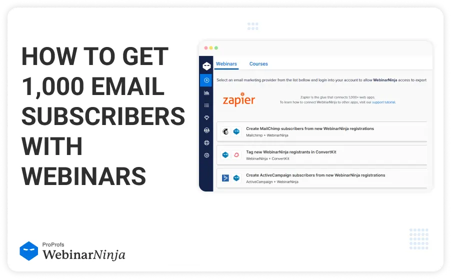 How to Get 1,000 New Email Subscribers in 30 Days With Webinars