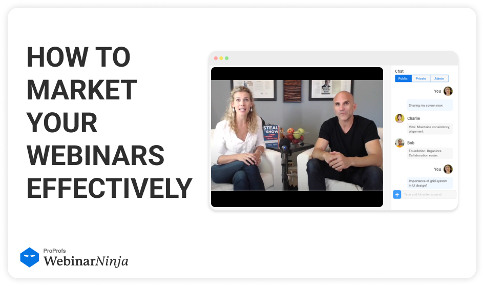 How to Market Your Webinars Effectively