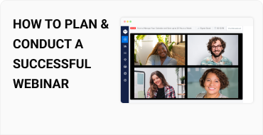 How to Plan & Conduct a Successful Webinar