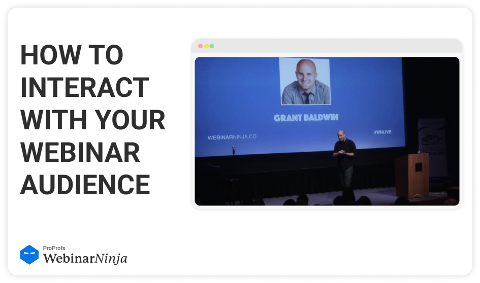 How to Interact With Your Webinar Audience