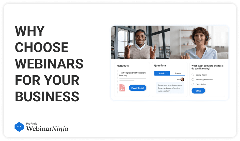 Why Choose Webinars for Your Business