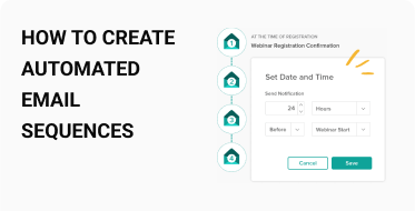 Automated Webinar Email Sequence Builder from WebinarNinja