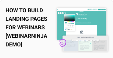 Webinar Landing Page Builder Demo