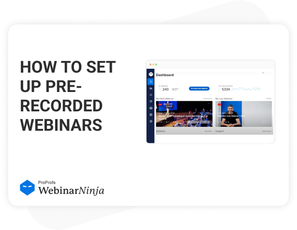 What Is a Pre-Recorded Webinar