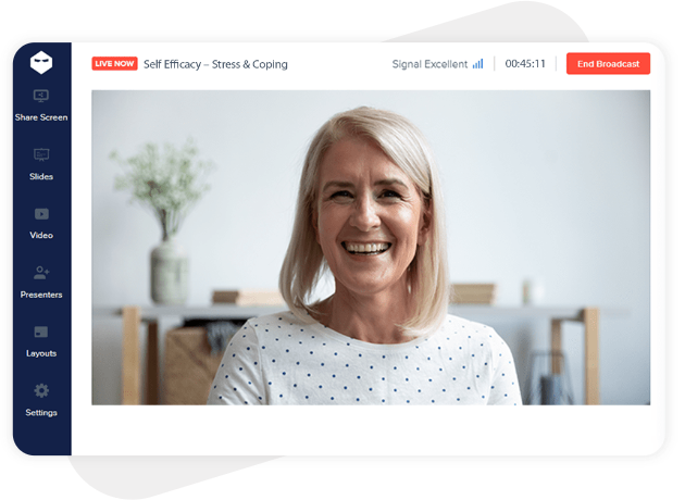 Stable, Lag-Free Live Webinars