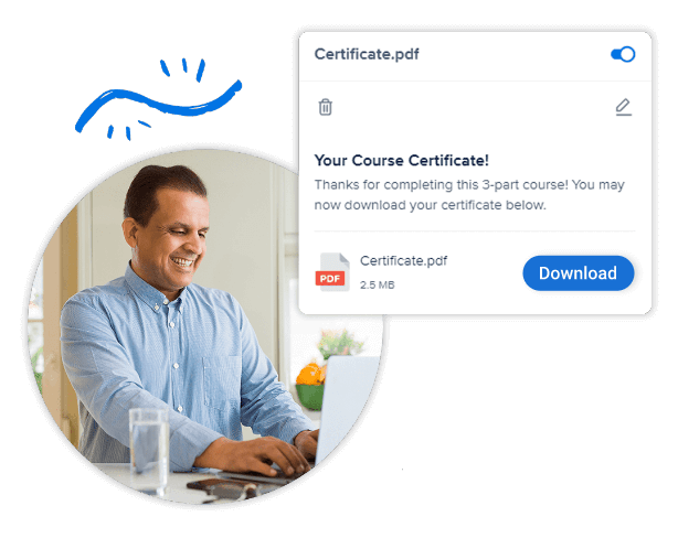 Offer Training & Certification for Webinar Series 