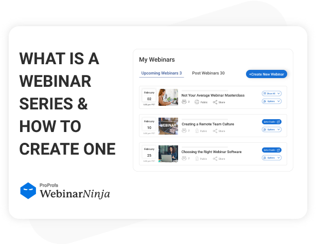 What Is a Webinar Series & How to Create One