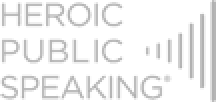 Heroic Public Speaking logo