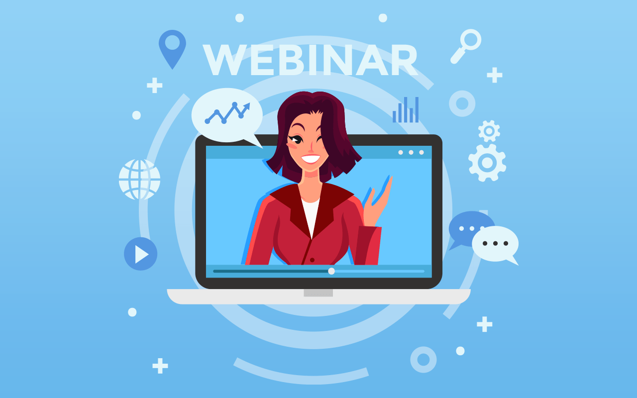 Stand out with webinars